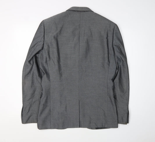 Mens UK Size 38 NEXT Regular Grey Suit Jacket