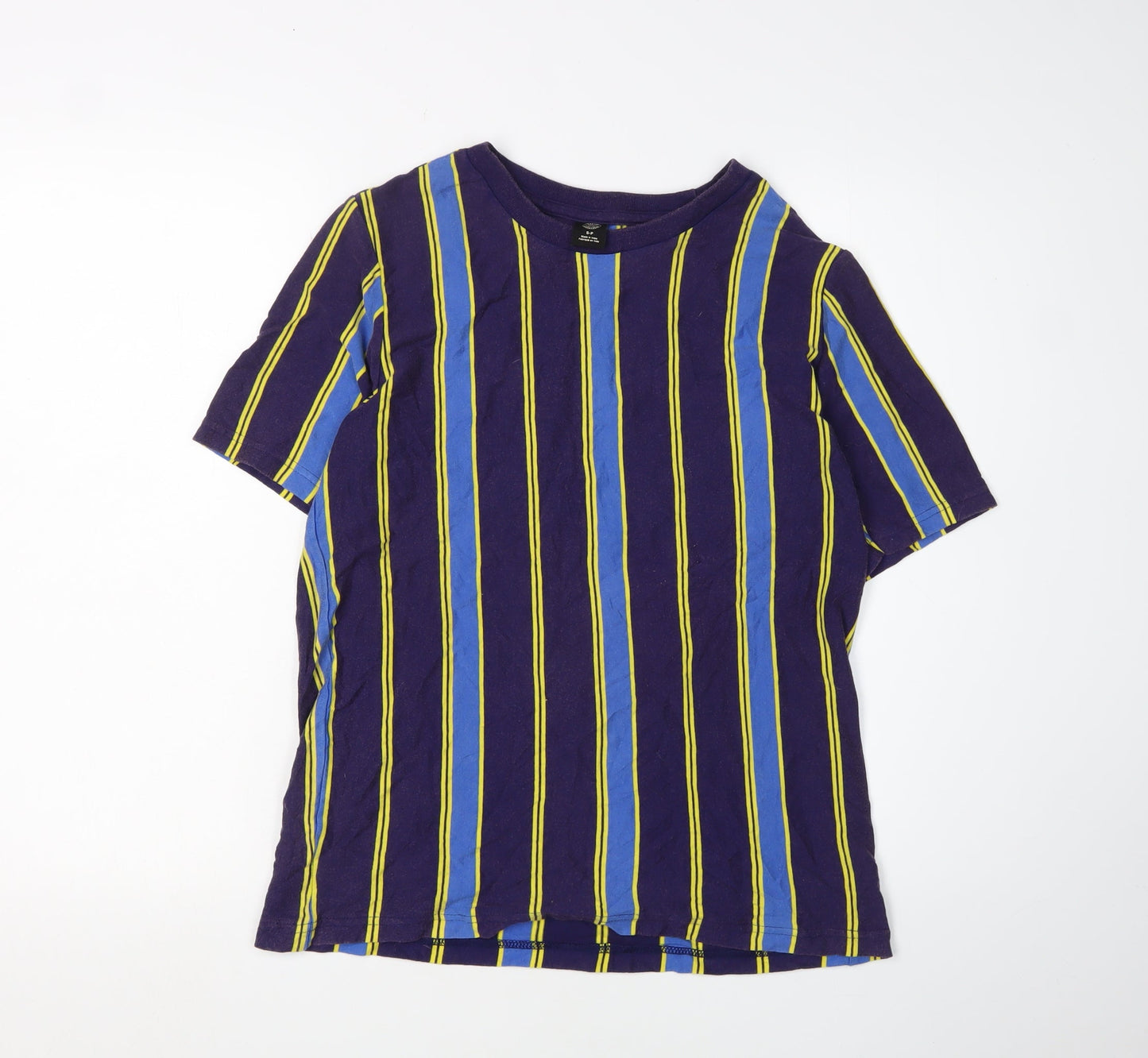 Urban Outfitters Men’s Multicoloured Striped T-Shirt S