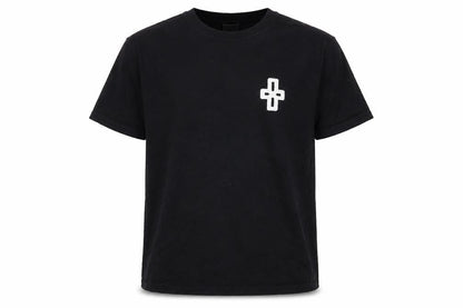 Mens UK Size 12 Russell Black  T-Shirt