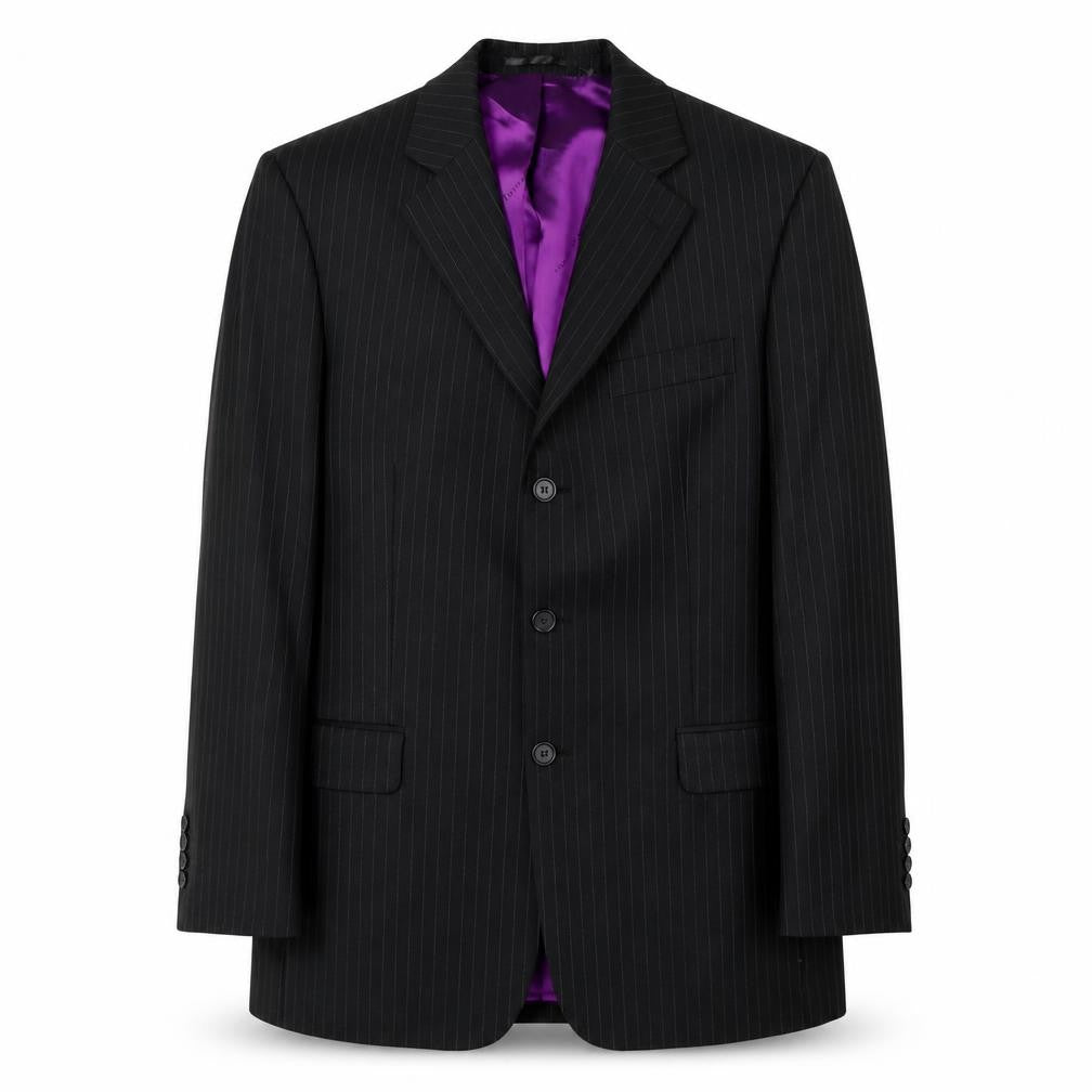Mens UK Size 38 Scott & Taylor Regular Black Suit Jacket