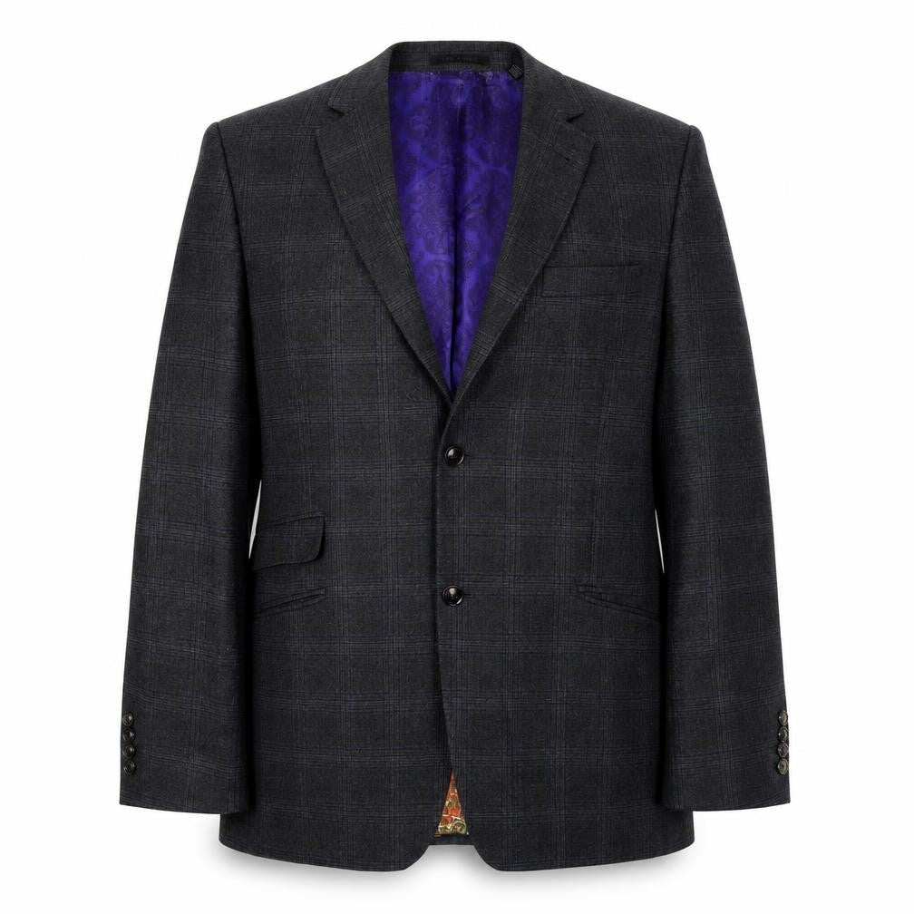 Mens UK Size 42 Ted Baker Regular Grey Suit Jacket