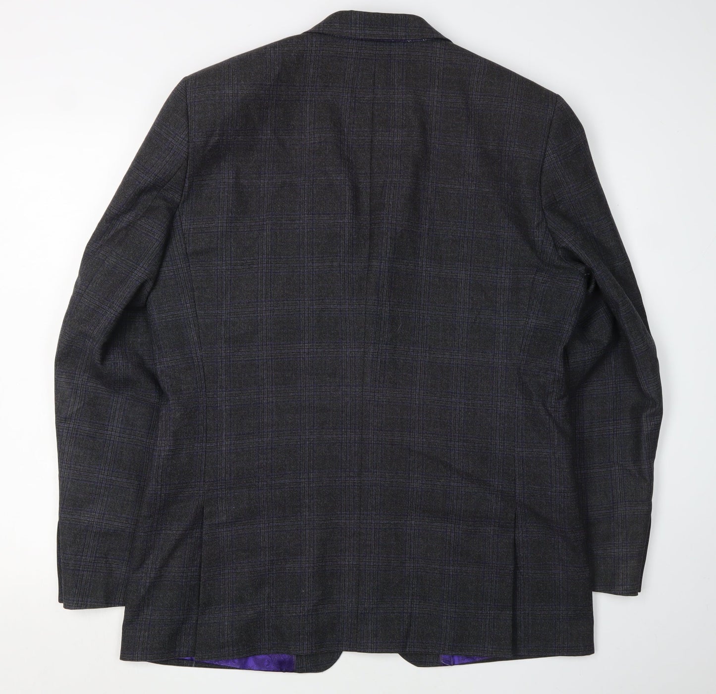 Mens UK Size 42 Ted Baker Regular Grey Suit Jacket