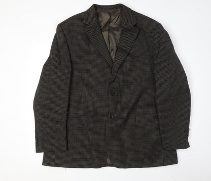 Mens UK Size 44 Marks and Spencer Regular Brown Suit Jacket