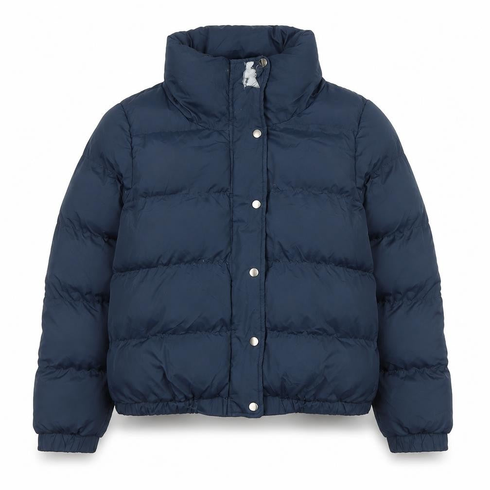 Brave Soul Women's Blue Puffer Jacket Size 14 - Winter Essential