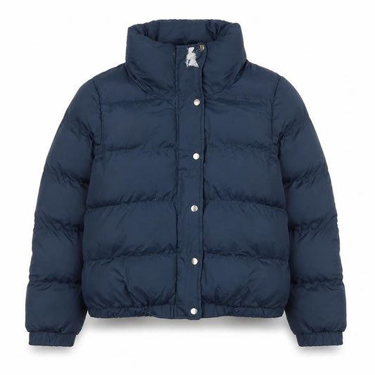 Brave Soul Women's Blue Puffer Jacket Size 14 - Winter Essential