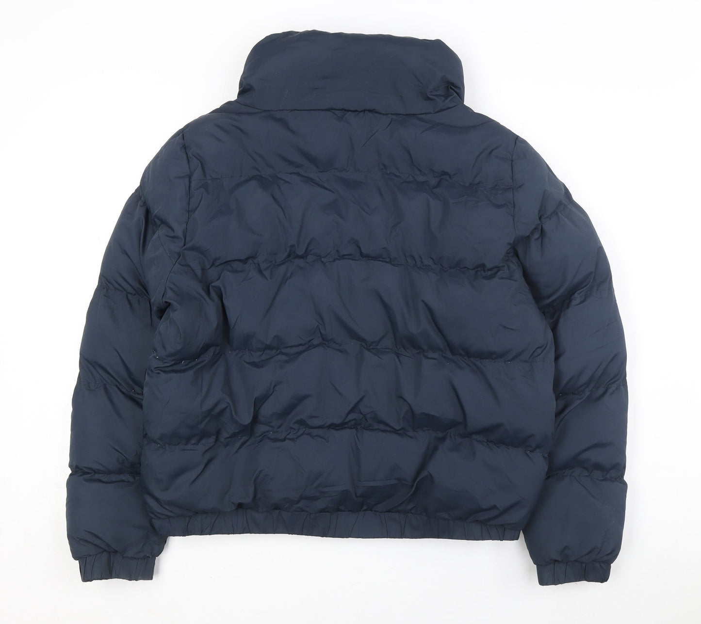 Brave Soul Women's Blue Puffer Jacket Size 14 - Winter Essential