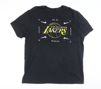 Nike Men's Black Lakers T-Shirt Medium Casual Sports