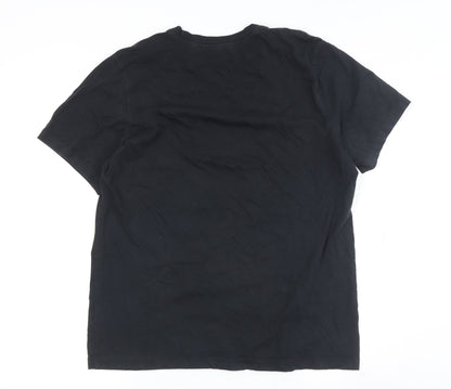 Nike Men's Black Lakers T-Shirt Medium Casual Sports