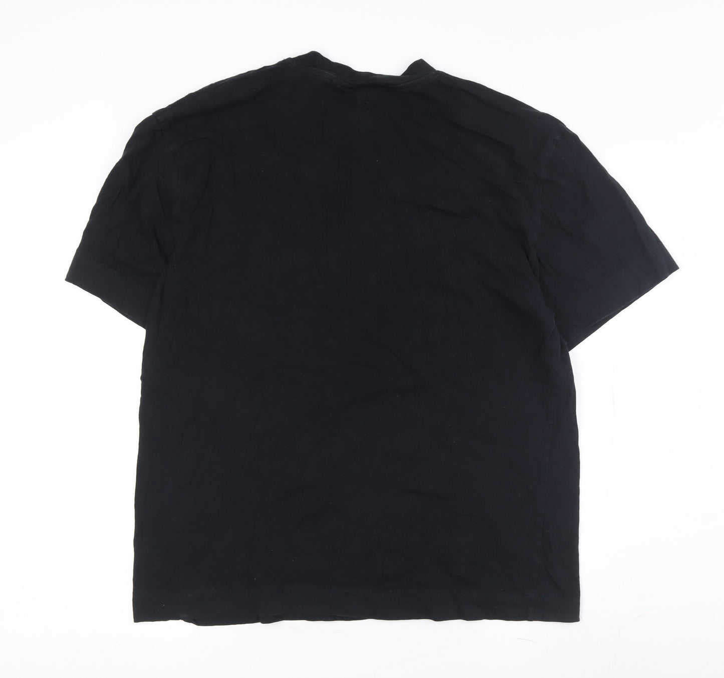 Mens UK Size XL COLLUSION Black  T-Shirt