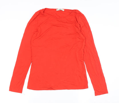 Womens UK Size S Oasis Red  T-Shirt