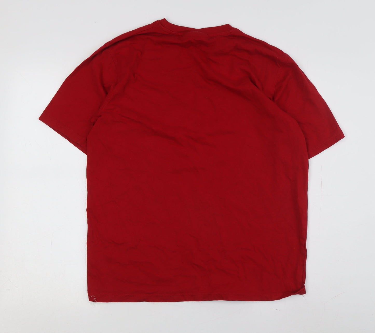 Peter Storm Men's Red Graphic T-Shirt, Medium, Cotton