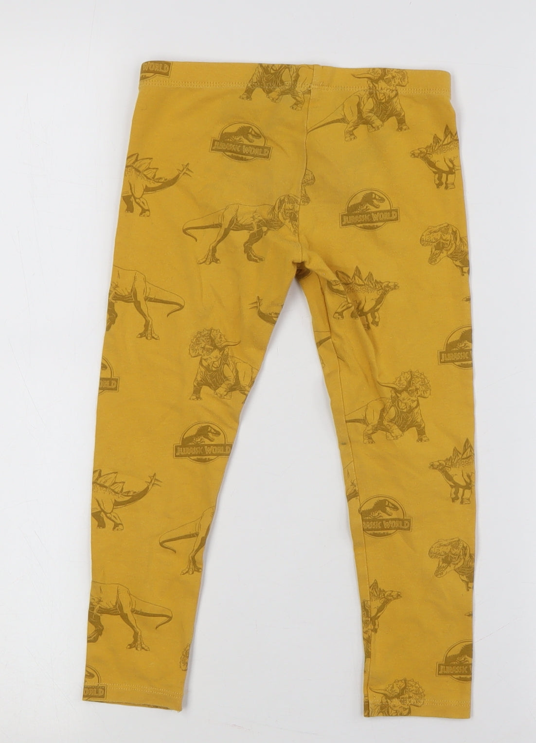 Jurassic World Boys Yellow Pyjama Pants 5-6 Years