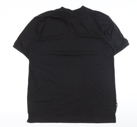 Slazenger Men's Black XL Short Sleeve T-Shirt