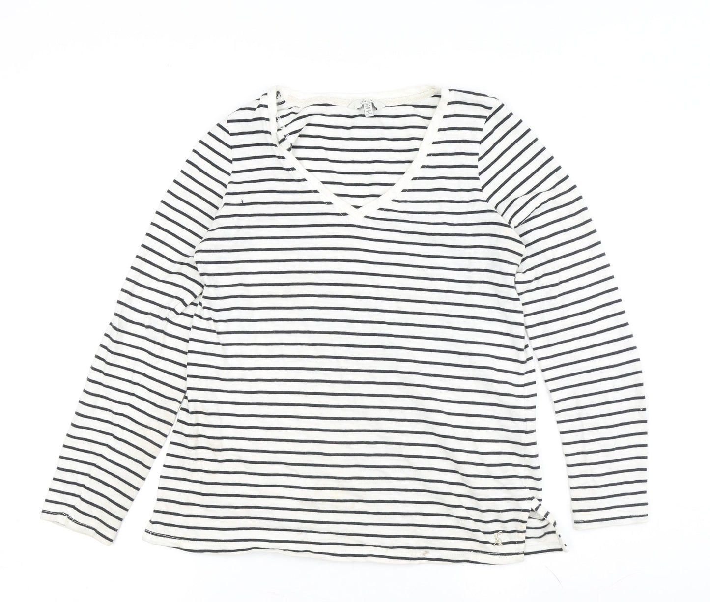Womens UK Size 6 Joules White  T-Shirt