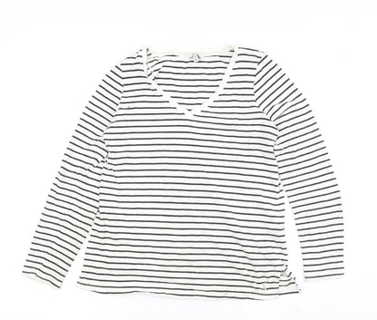 Womens UK Size 6 Joules White  T-Shirt