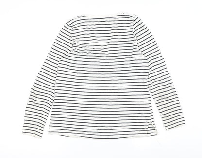 Womens UK Size 6 Joules White  T-Shirt