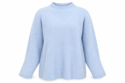 Womens UK Size L Damart Blue Pullover Jumper