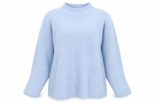 Womens UK Size L Damart Blue Pullover Jumper