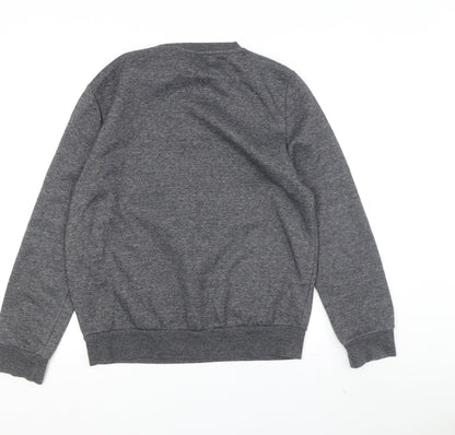 Womens UK Size M Harry Potter Grey Pullover Sweatshirt
