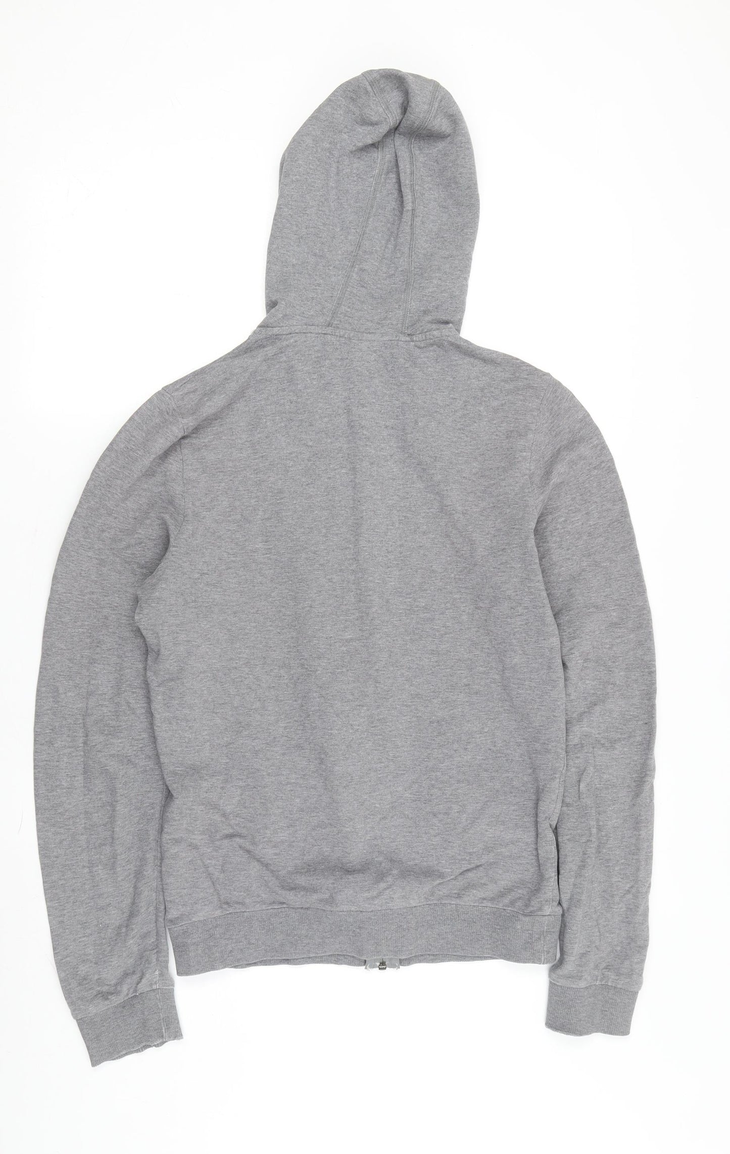 Unisex Adults UK Size S DOMYOS Grey Full Zip Hoodie