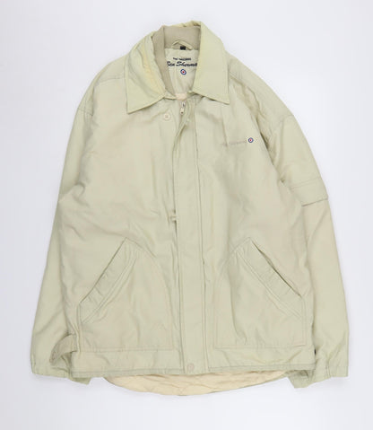 Mens UK Size M Ben Sherman Beige Parka Coat