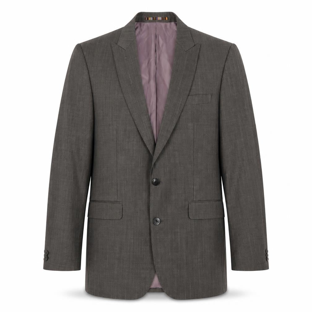 Mens UK Size 42 River Island Regular Brown Suit Jacket