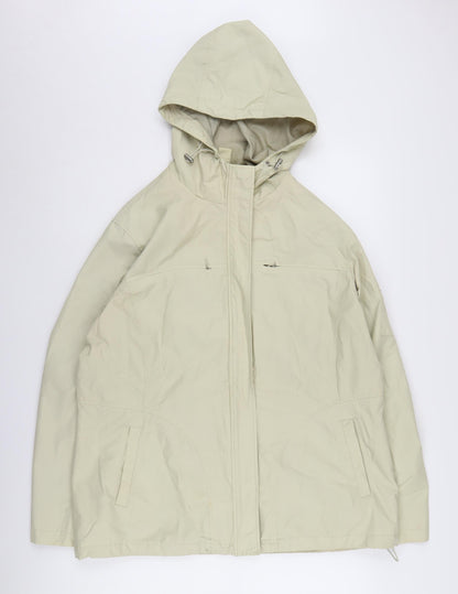 Maine New England Women's Beige Parka Jacket Size 16