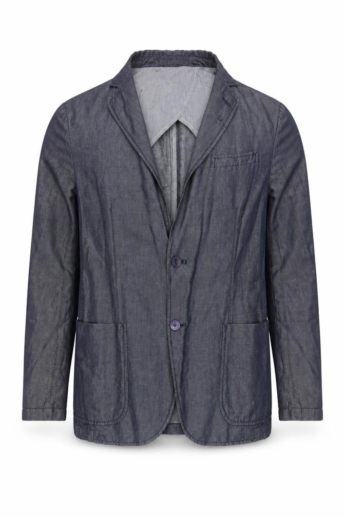 AT.P.CO Womens Blue Blazer, Size 26, Casual Spring Blazer