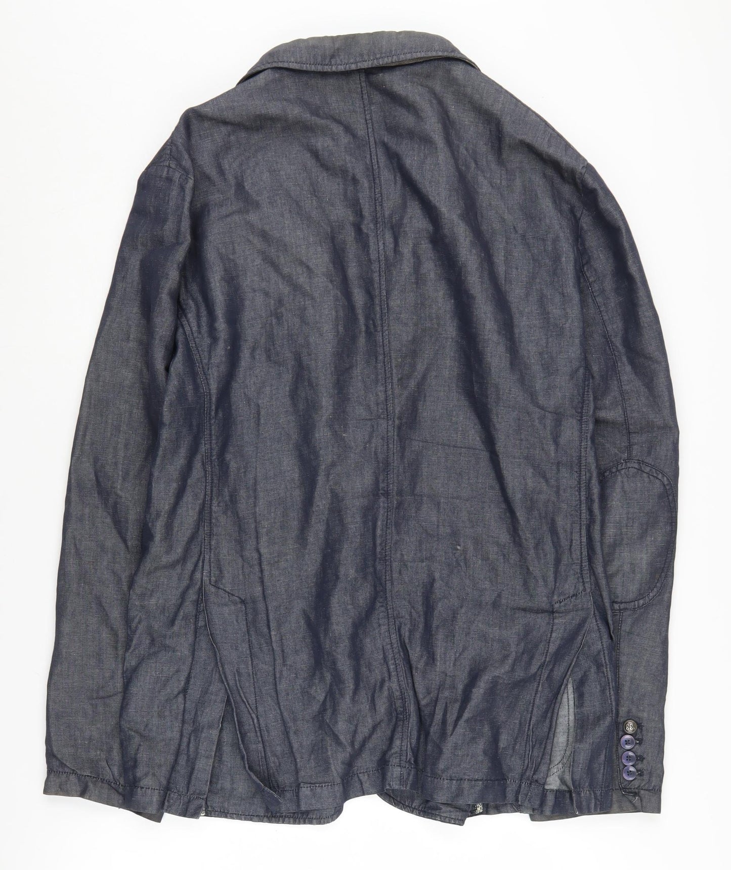 AT.P.CO Men's Blue Blazer, Size 26, Casual Spring Blazer