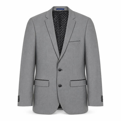 Mens UK Size 38 Ventuno 21 Regular Grey Suit Jacket