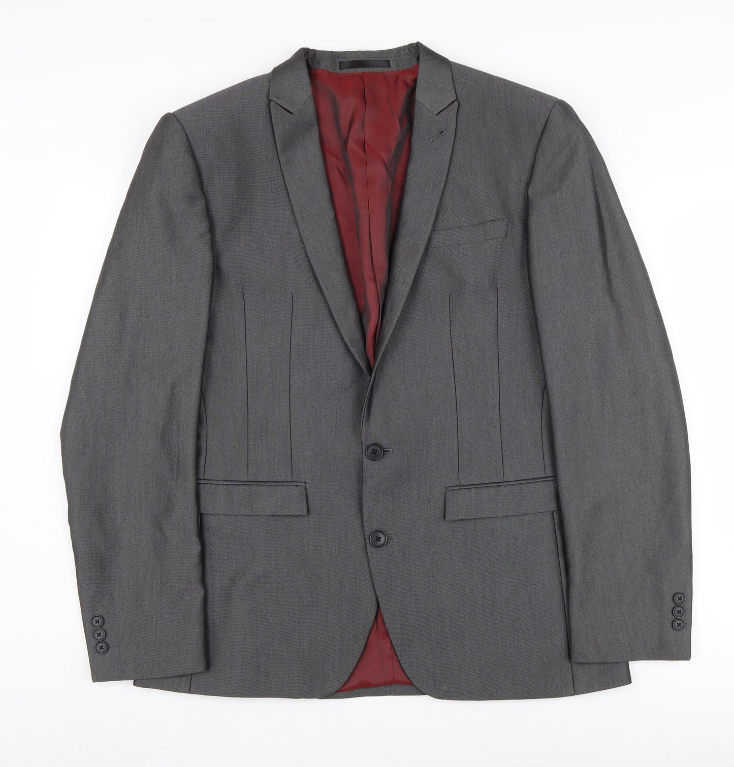Mens UK Size 40 NEXT Regular Grey Suit Jacket