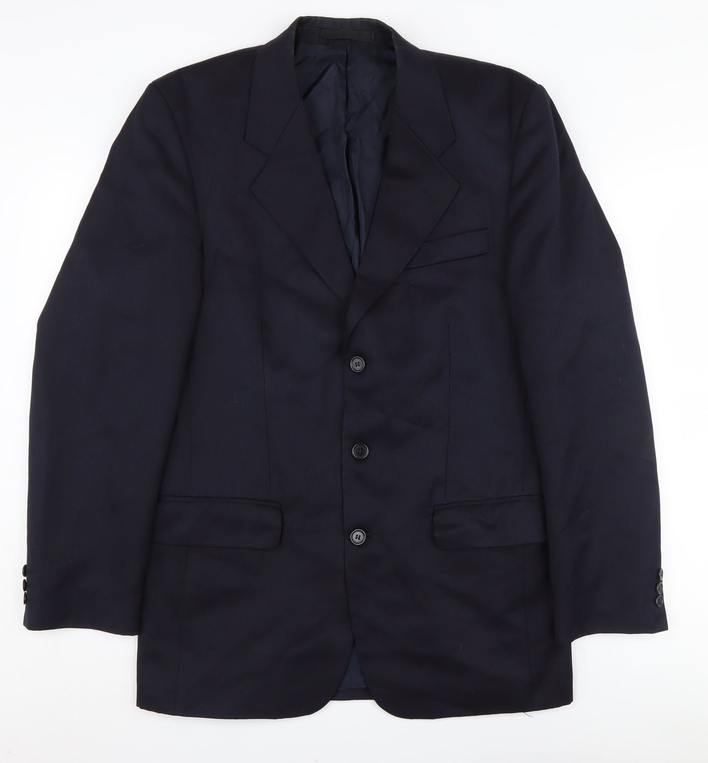 Mens UK Size 38 Centaur Regular Blue Suit Jacket