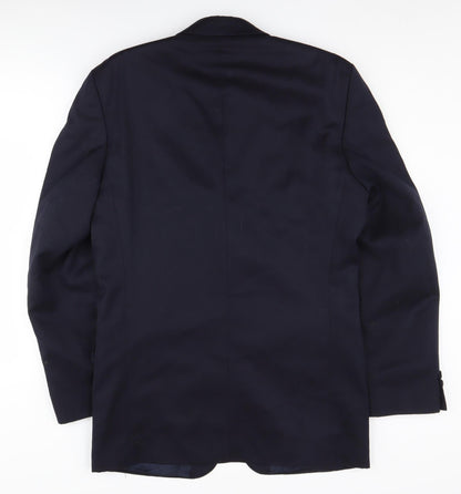 Mens UK Size 38 Centaur Regular Blue Suit Jacket