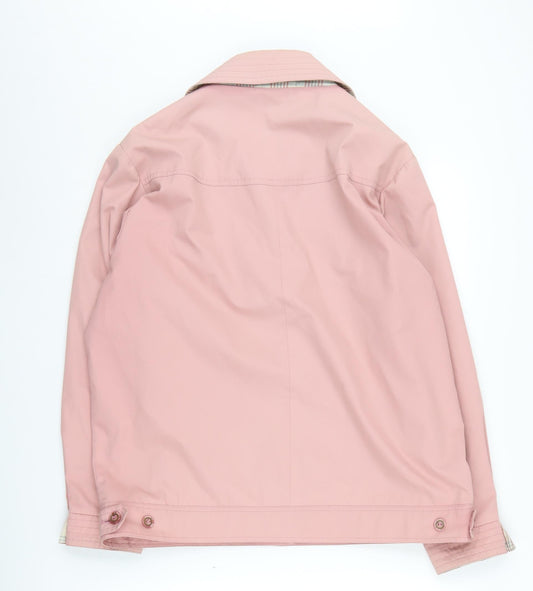 Womens UK Size 16 David Barry Pink Basic Jacket