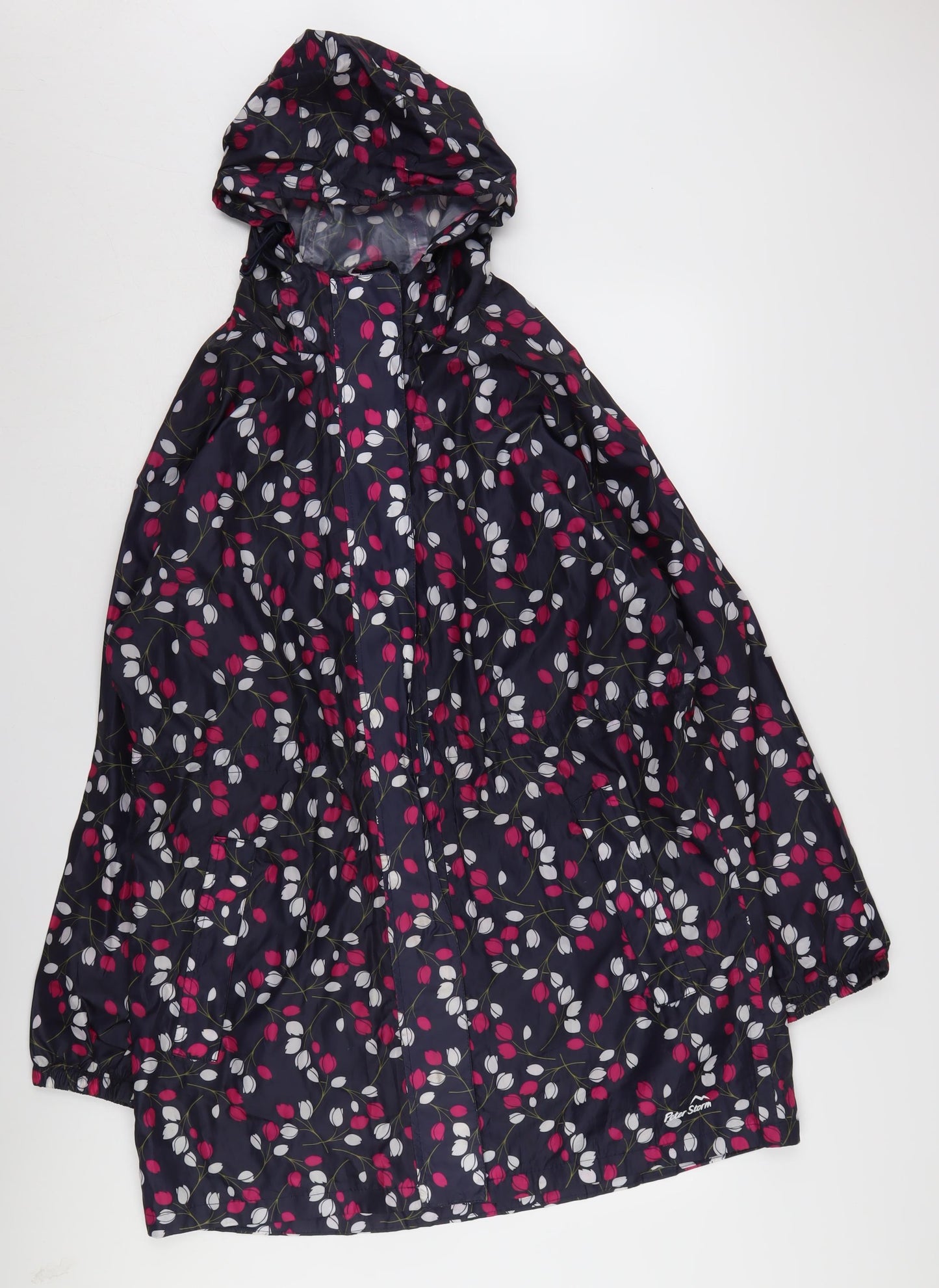Womens UK Size 16 Peter Storm Multicoloured Rain Coat