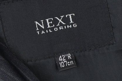 Mens UK Size 42 NEXT Regular Black Suit Jacket