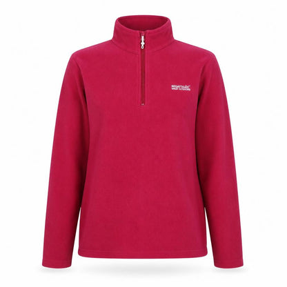 Womens UK Size M Regatta Red Henley Sweatshirt