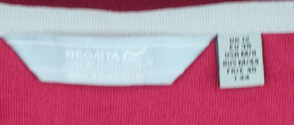 Regatta Women's Red 1/2 Zip Fleece Sweatshirt M