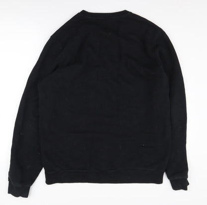 Mens UK Size XL Jack Wills Black Pullover Sweatshirt