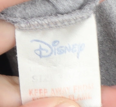 Disney Women Grey Minnie Mouse Nightshirt Size S