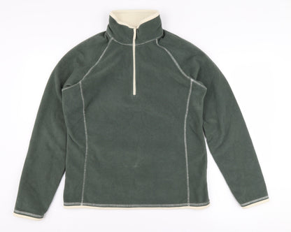 Womens UK Size L Mountain Warehouse Green Pullover Sweatshirt
