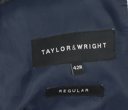 Mens UK Size 42 Taylor & Wright Regular Grey Suit Jacket