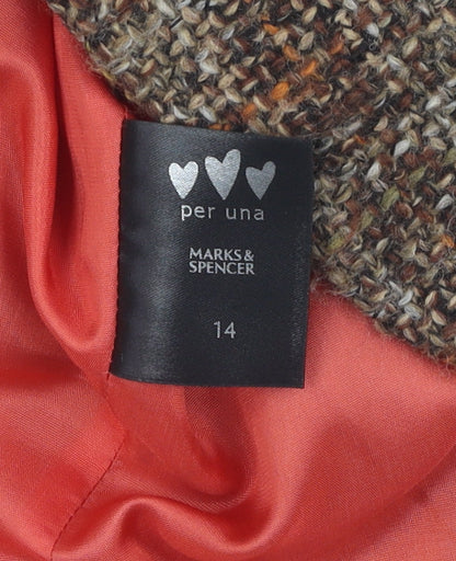 Marks and Spencer Women's Multicolour Bouclé Blazer