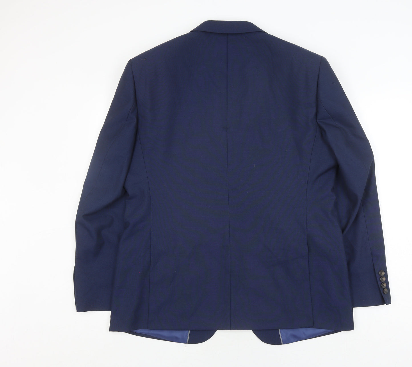 Mens UK Size 42 Marks and Spencer Regular Blue Suit Jacket