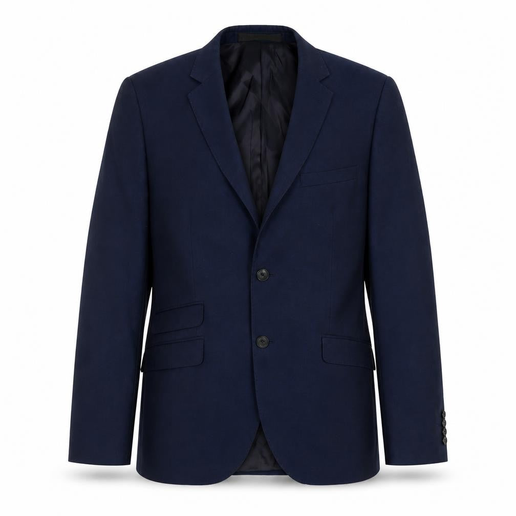 Mens UK Size 40 Topman Regular Blue Suit Jacket