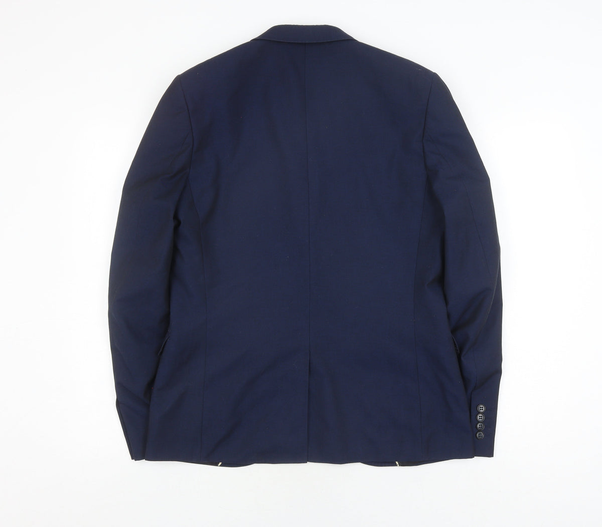 Mens UK Size 40 Topman Regular Blue Suit Jacket