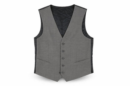 Mens UK Size 39.5 Vintage  Grey Suit Waistcoat