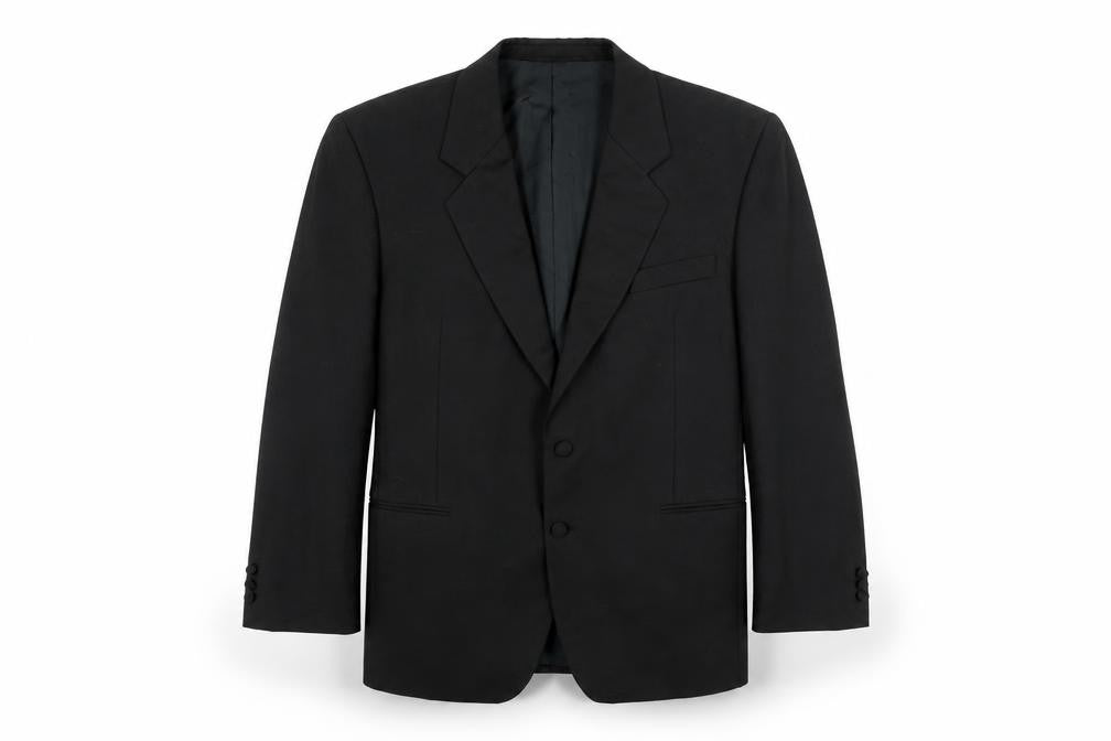 Mens UK Size 40 Nicholas Rowe Regular Black Suit Tuxedo