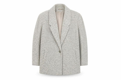 Womens UK Size 10 C&A Regular Grey Blazer