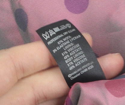 Marks and Spencer Grey Pinstripe Women's Blazer UK 16